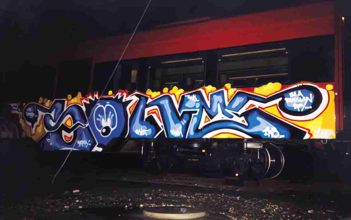 Street Art 4459 4458 GRAFFITI A4 Photo Print