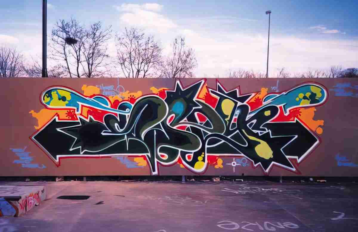 Street Art 4461 4460 GRAFFITI A4 Photo Print