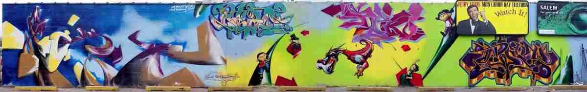 Street Art 4467 4467 GRAFFITI A4 Photo Print