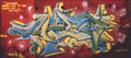 Street Art 4468 4468 GRAFFITI A4 Photo Print