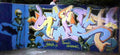 Street Art 4469 4469 GRAFFITI A4 Photo Print