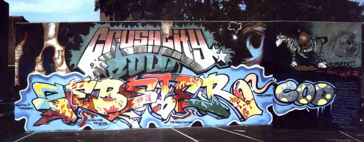 Street Art 4471 4471 GRAFFITI A4 Photo Print
