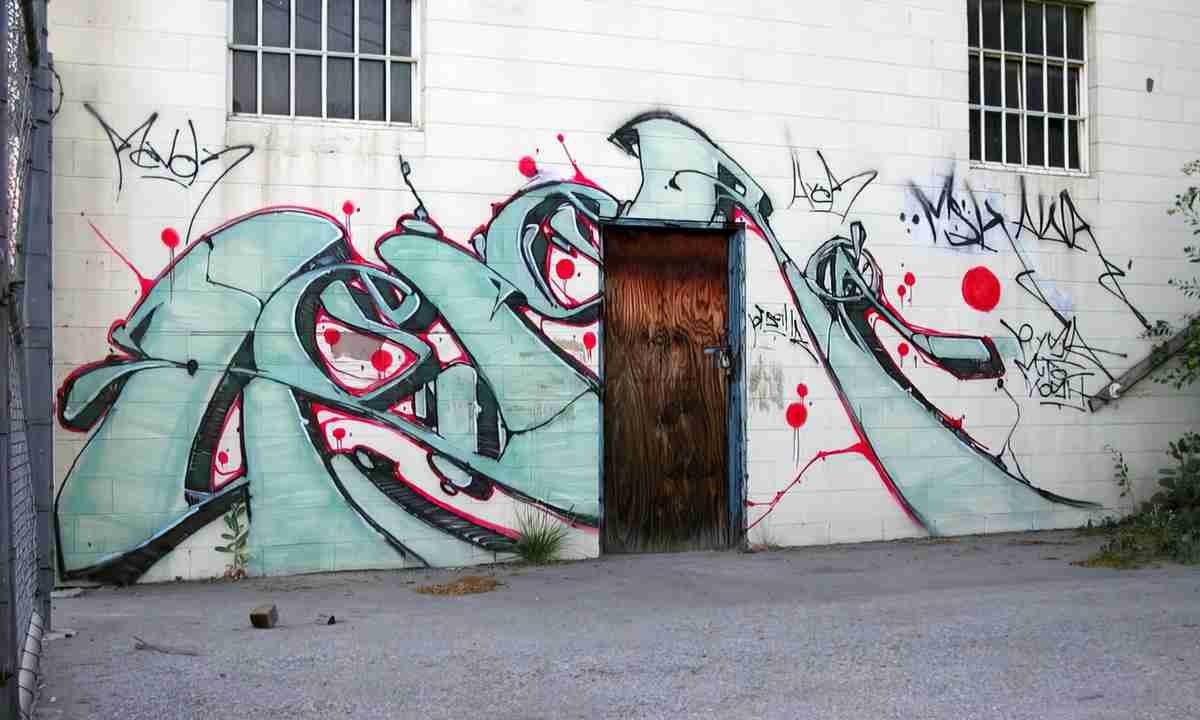 Street Art 4477 4478 GRAFFITI A4 Photo Print