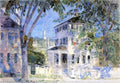 Street In Portsmouth Hassam Impressionism American A4 Photo Print