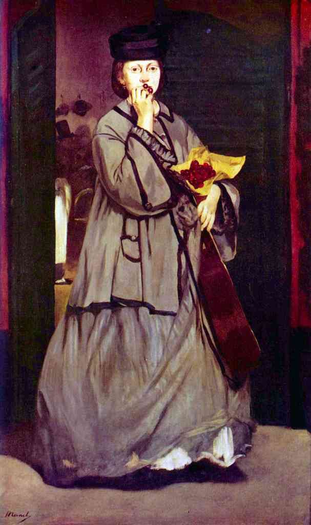 Street Singer Manet A4 Photo Print