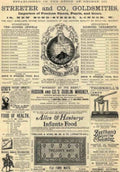 Streeter Jewelry Prices Vintage Retro Advert Poster A4 Photo Print