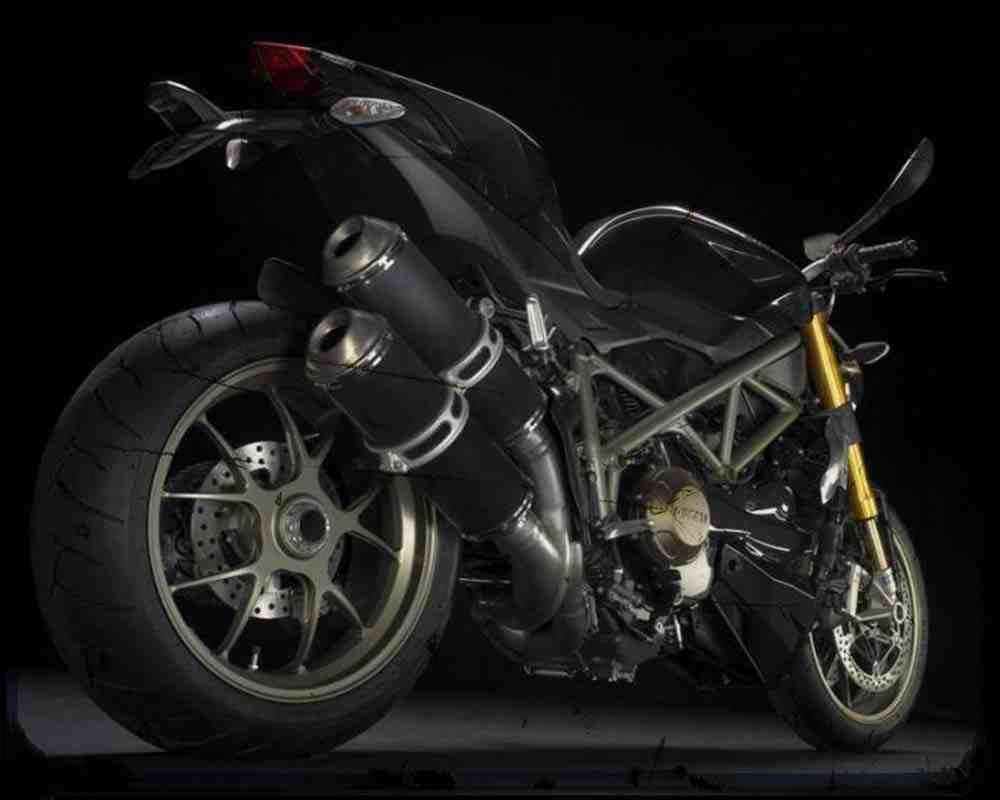 Streetfighter 09 2 A4 Photo Print Motorbike Vintage Aged
