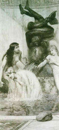 Strigilis And Sponges 2 Alma Tadema A4 Photo Print