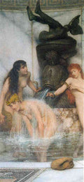 Strigilis And Sponges Alma Tadema A4 Photo Print