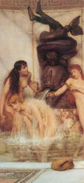 Strigils And Sponges Lawrence Alma Tadema A4 Photo Print