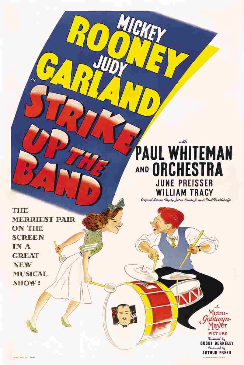  Strike Up the Band 01 film star poster A4 Photo Print