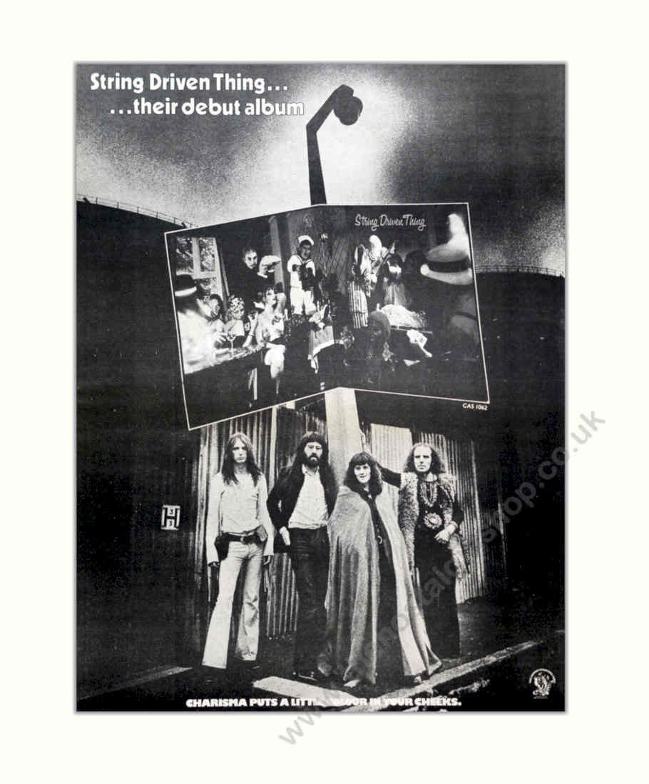 String Driven Thing Vintage Retro Advert Poster A4 Photo Print