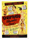 Striptease Murder Case Movie Poster Vintage Retro Advert Poster A4 Photo Print