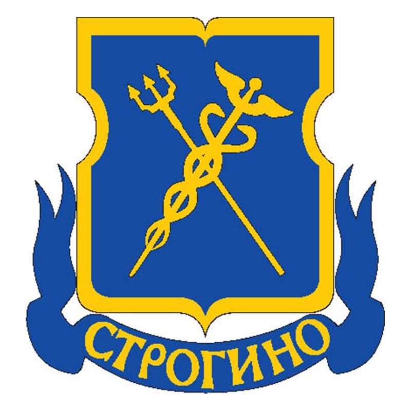 Strogino Mos Coat Of Arms N3084 A4 Photo Print