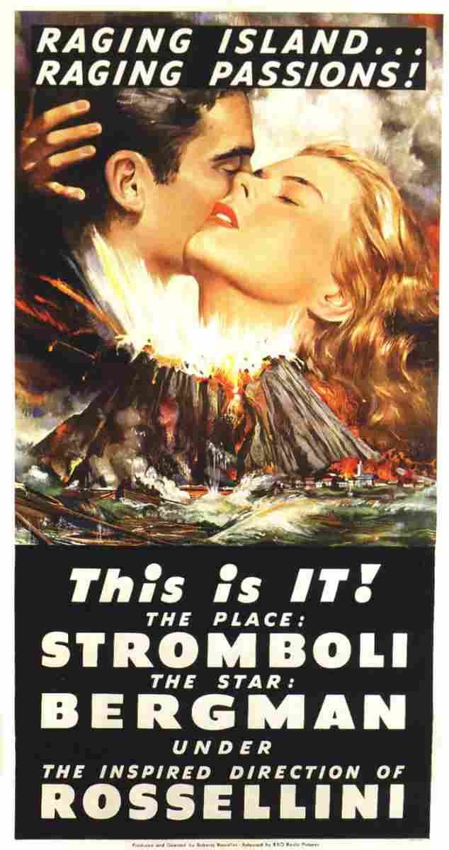  Stromboli 01 film star poster A4 Photo Print