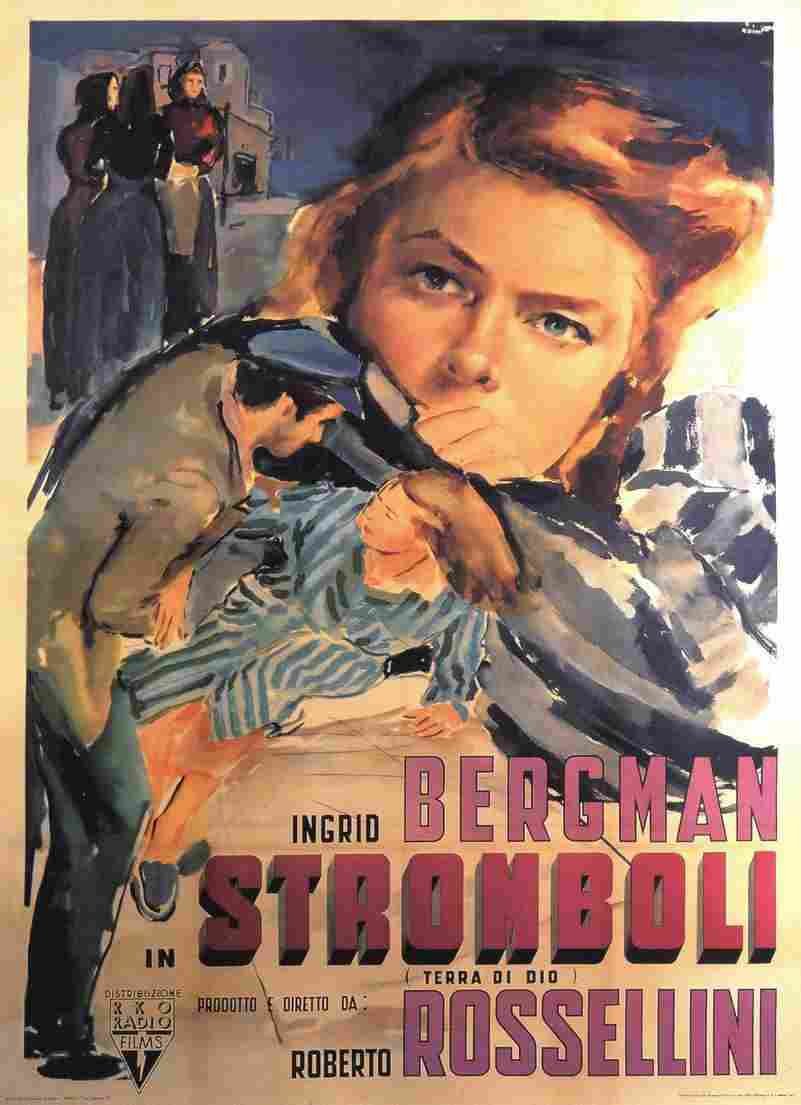  Stromboli 04 film star poster A4 Photo Print