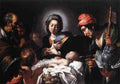 Strozzi Bernardo Adoration Of The Shepherds A4 Photo Print