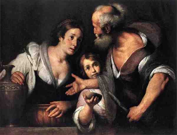 Strozzi Bernardo Prophet Elijah And The Widow Of Sarepta A4 Photo Print