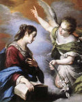 Strozzi Bernardo The Annunciation A4 Photo Print