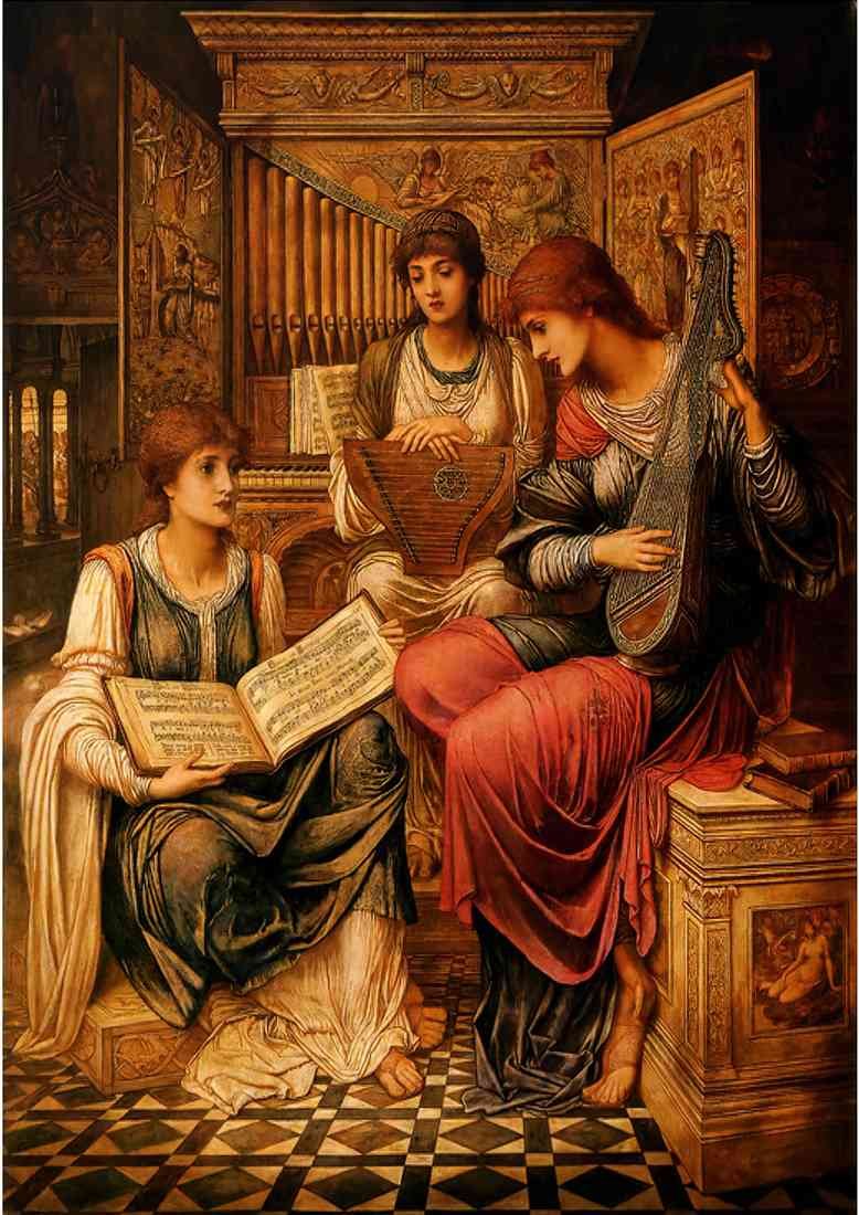 Strudwick John Melhuish The Music Of A Bygone Age A4 Photo Print