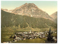 Stubaithal Vulpmes Tyrol Vintage A4 Photo Print