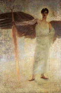 Stuck Edward Von Angel With The Flaming Sword A4 Photo Print