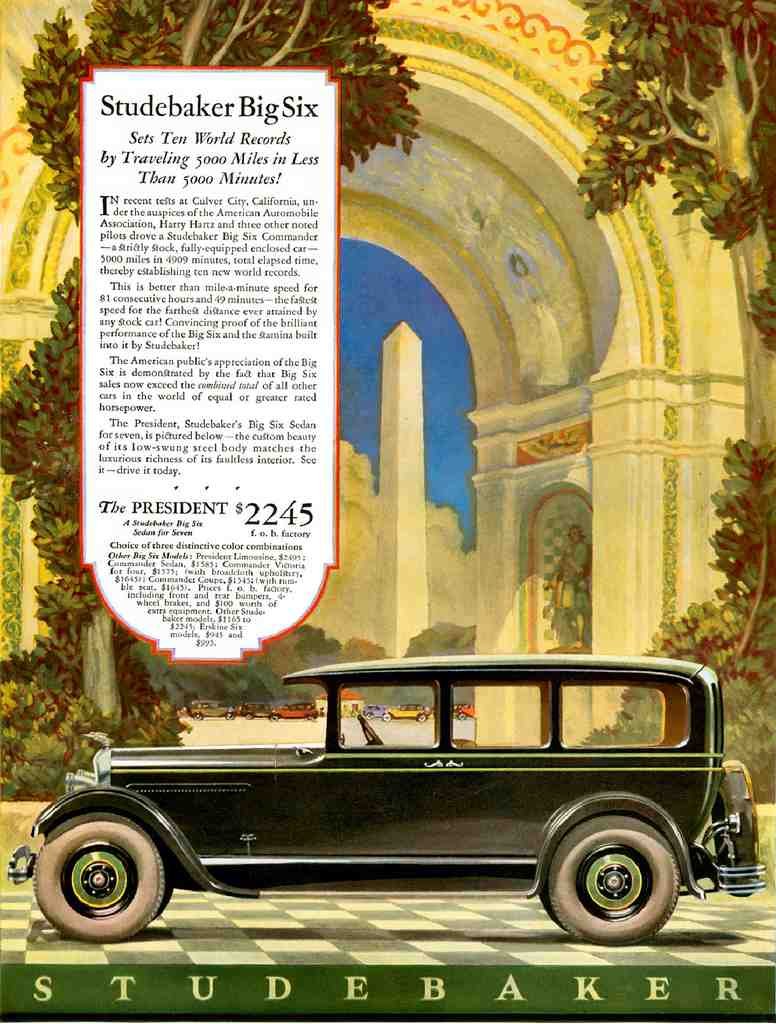 Studebaker Vintage A4 Photo Print