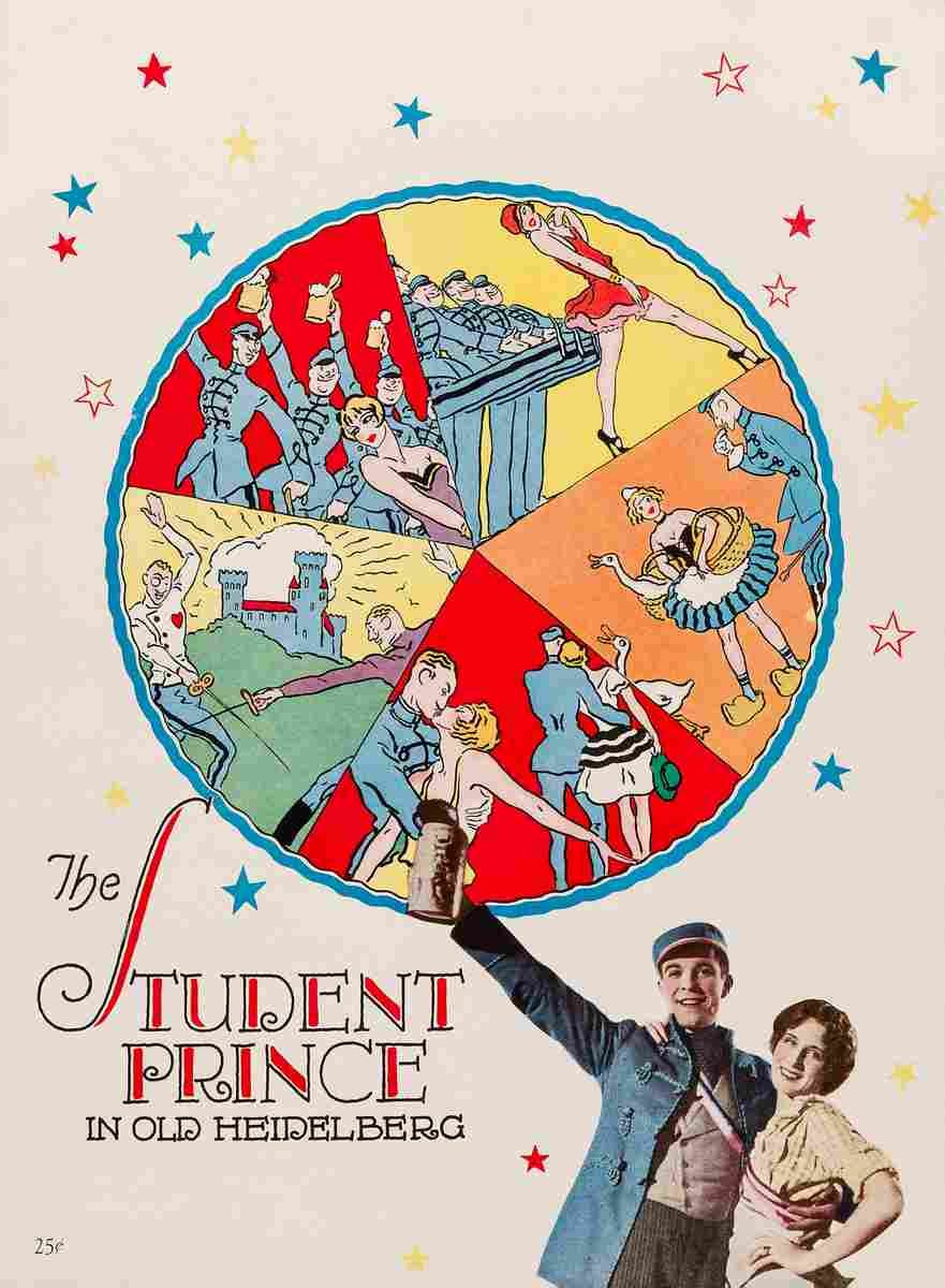  Student Prince in Old Heidelberg The 03 film star poster A4 Photo Print