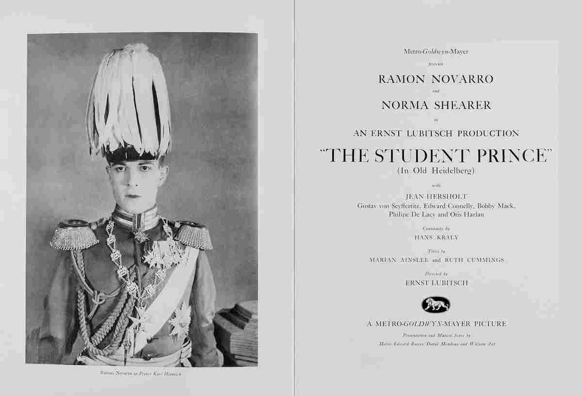  Student Prince in Old Heidelberg The 04 film star poster A4 Photo Print