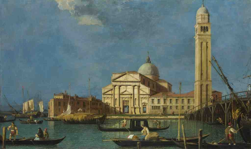 Studio of Canaletto Venice S. Pietro in Castello A4 Photo Print