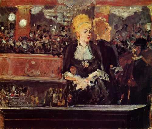 Study For A Bar At The Folies Bergere 1881 A4 Photo Print