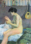 Study Of A Nude Gauguin A4 Photo Print