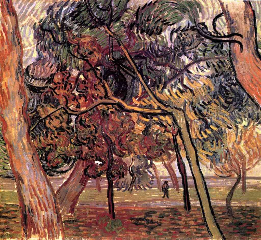 Study Of Pine Trees Van Gogh A4 Photo Print