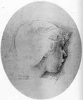 Study for the Head of an Angel in Saint Isidore A4 Photo Print