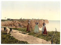 Study of the west side Helgoland Vintage A4 Photo Print