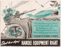 Stuka Soldiers Battle American World War II Advert Poster