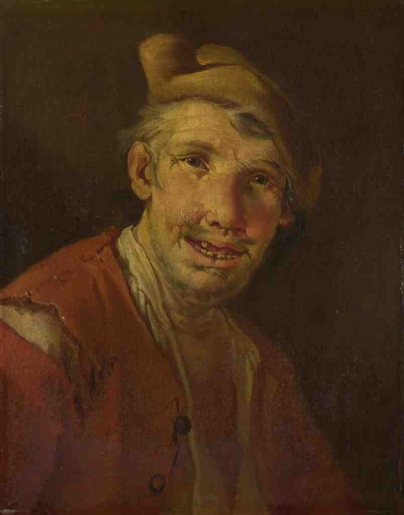 Style of Giacomo Francesco Cipper Head of a Man in Red A4 Photo Print
