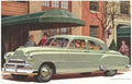 Styleline Sedan 1950 1950s Vintage Retro Advert Poster