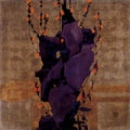 Stylized Floral Before Decorative Background Style Of Life Schiele A4 Photo Print