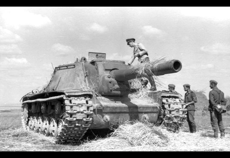 Su152 Self Propelled Gun Tank Destroyer Soviet Union A4 Photo Print