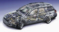 Subaru Outback cutaway A4 Photo Print