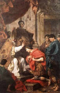 Subleyras Pierre St Ambrose Converting Theodosius A4 Photo Print
