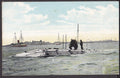 Submarine No 4 On The Surface Vintage A4 Photo Print