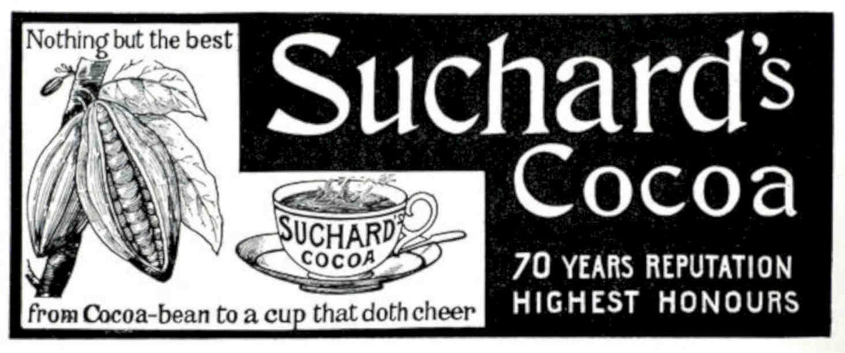 Suchard Cocoa Ad Vintage Retro Advert Poster A4 Photo Print