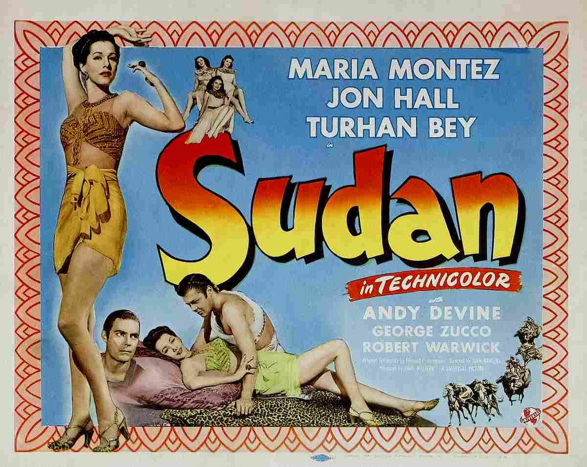  Sudan 01 film star poster A4 Photo Print