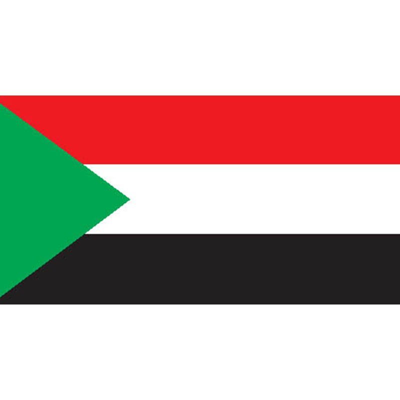 Sudan Flag N1791 A4 Photo Print