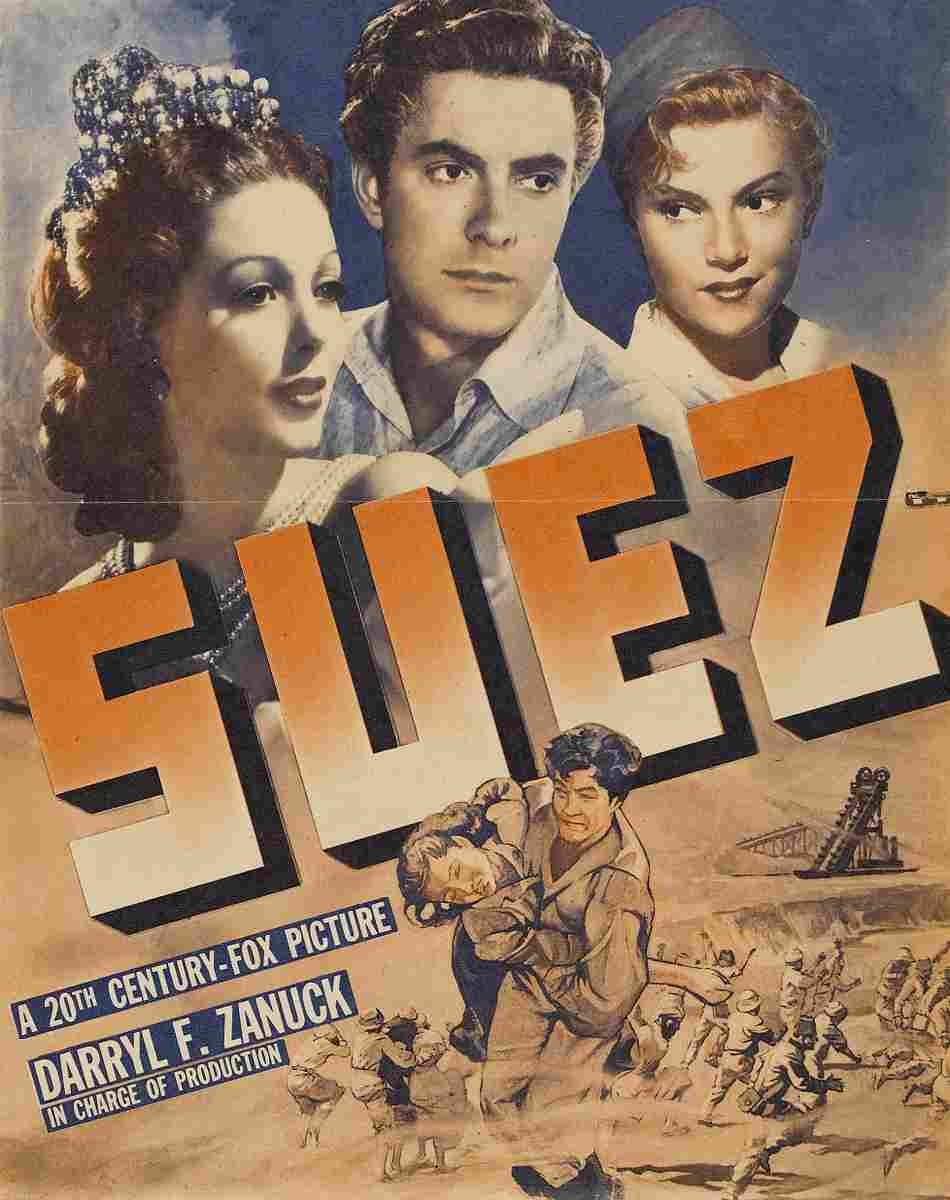  Suez 01 film star poster A4 Photo Print
