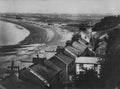 Suffolk Felixstowe from the rooftops Vintage A4 Photo Print