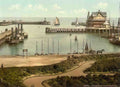 Suffolk Lowestoft Harbour Vintage A4 Photo Print