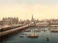 Suffolk Lowestoft Inner Harbour Vintage A4 Photo Print